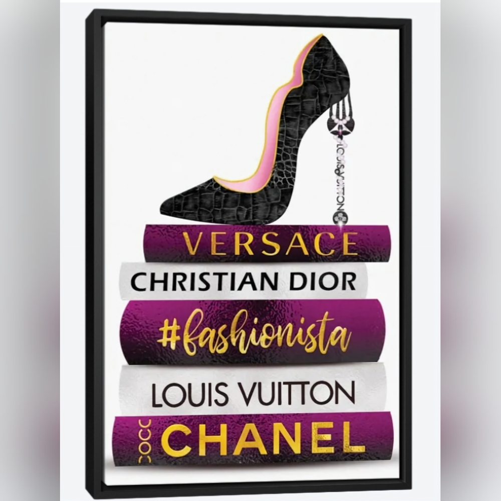 Christian Dior 8 1/2"x11" Framed Wall Art